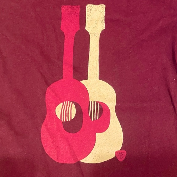 Y2K American Eagle Graphic T-Shirt Guitar - Picture 4 of 4